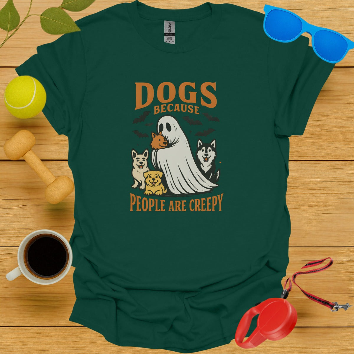 Dogs Because People Are Creepy T-shirt product