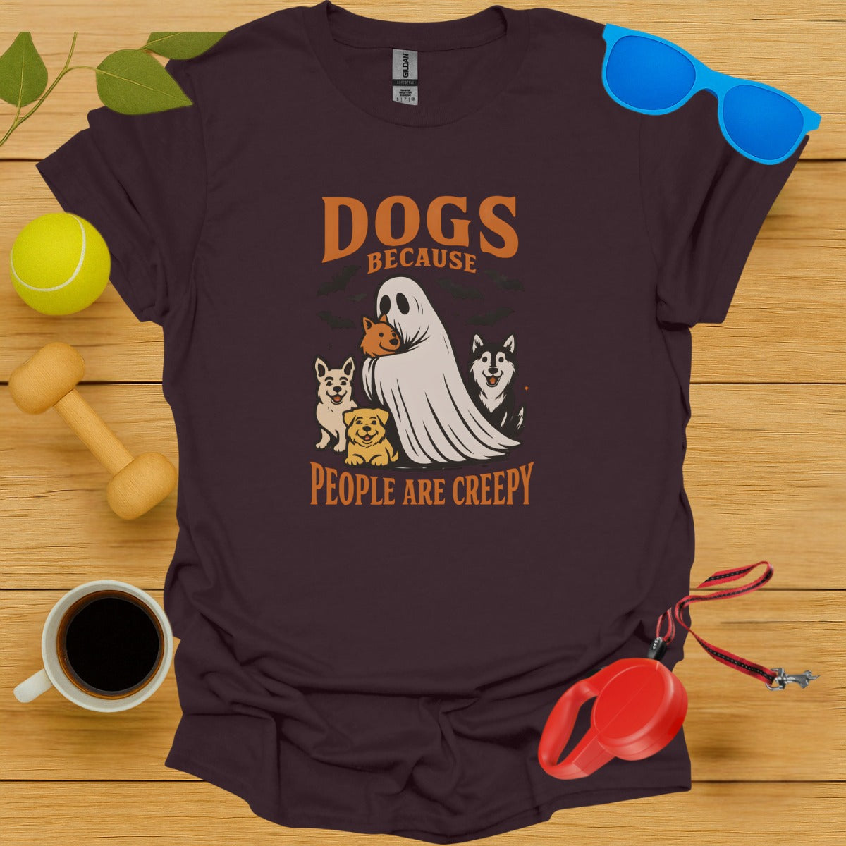 Dogs Because People Are Creepy T-shirt product