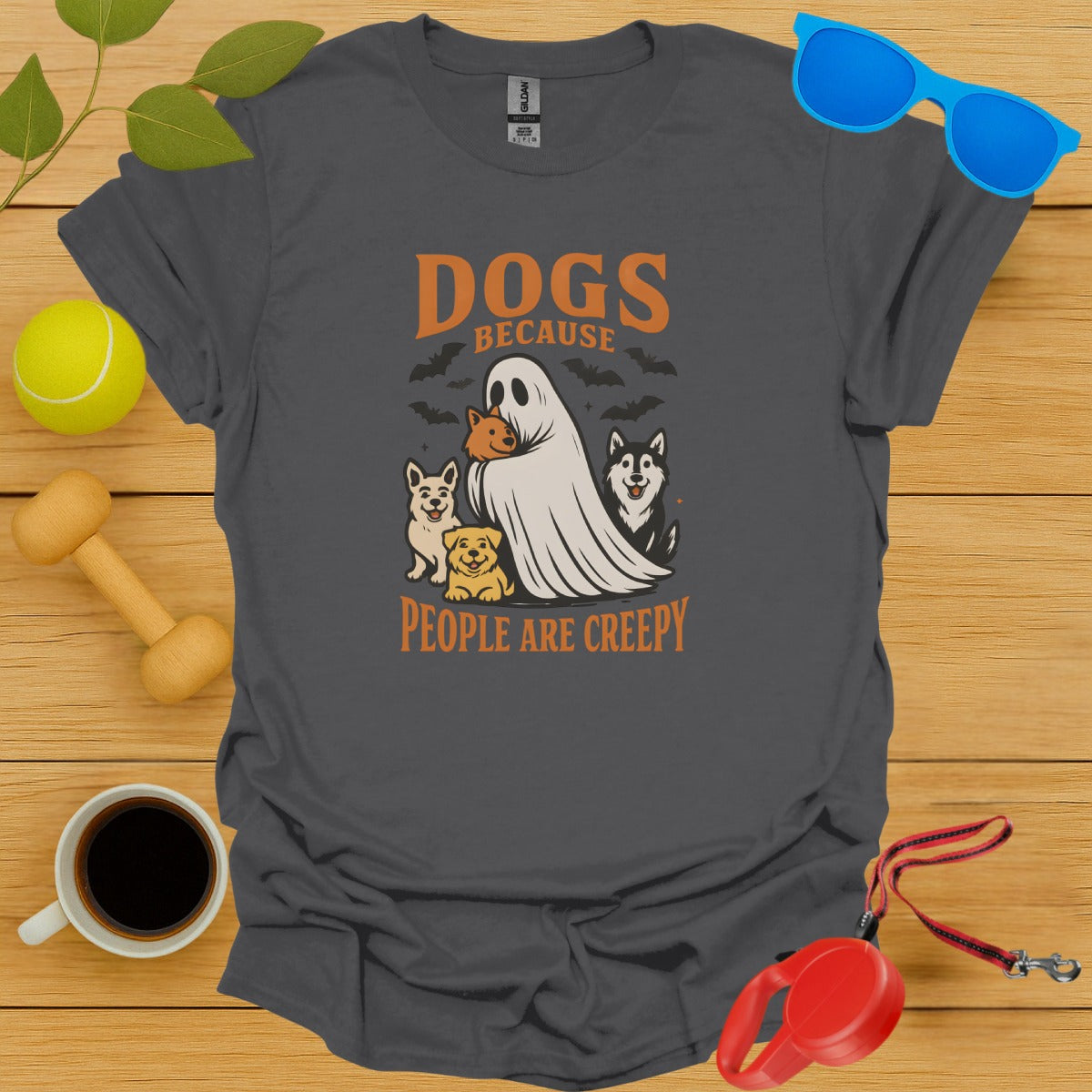 Dogs Because People Are Creepy Shirt product type