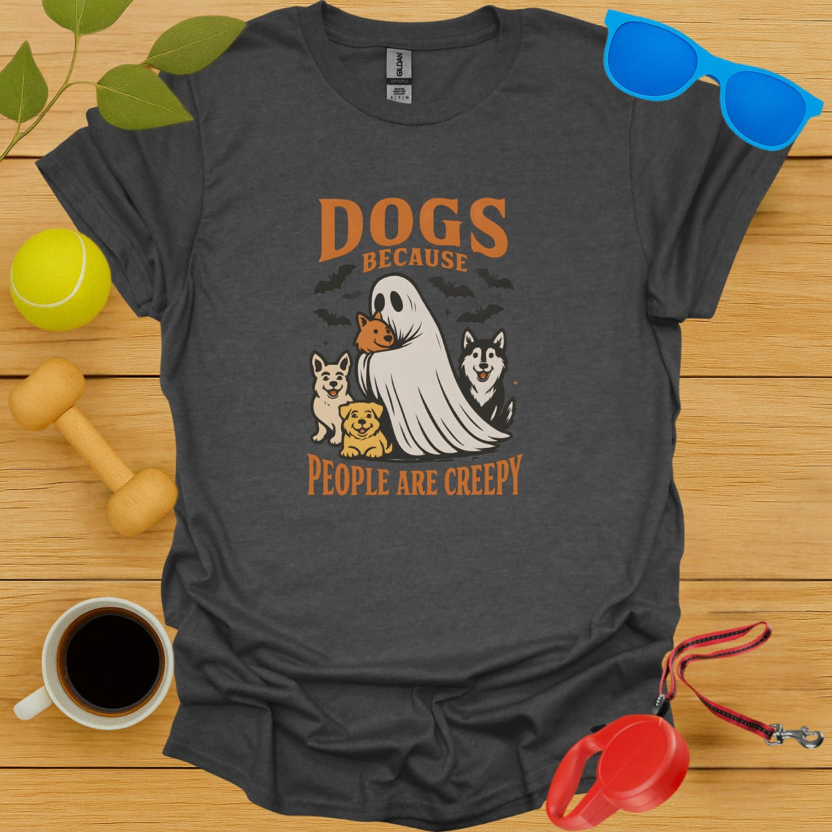 Dogs Because People Are Creepy Shirt product