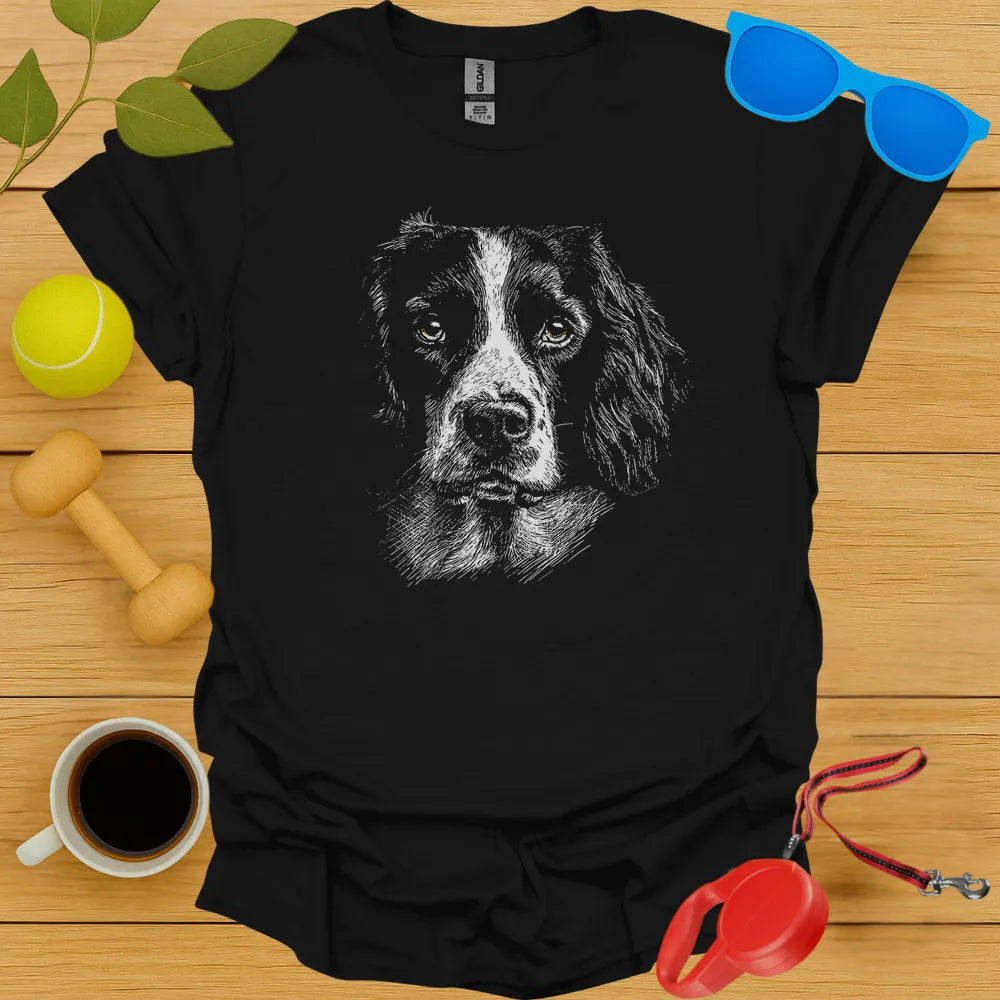 English Springer Spaniel Portrait Tee