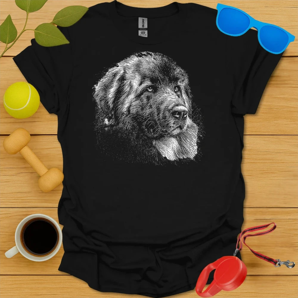 Estrela Monochrome Portrait T Shirt