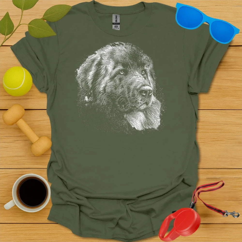 Estrela Monochrome Portrait T Shirt