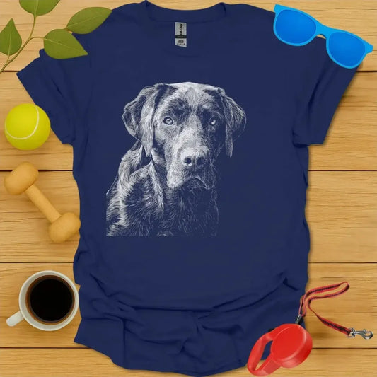 Fox Red Lab Portrait Tee