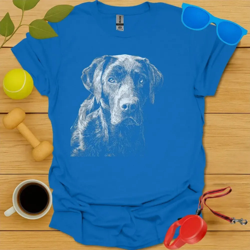 Fox Red Lab Portrait Tee
