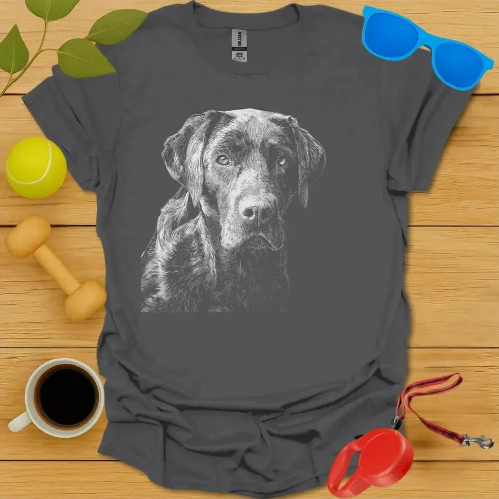 Fox Red Lab Portrait Tee