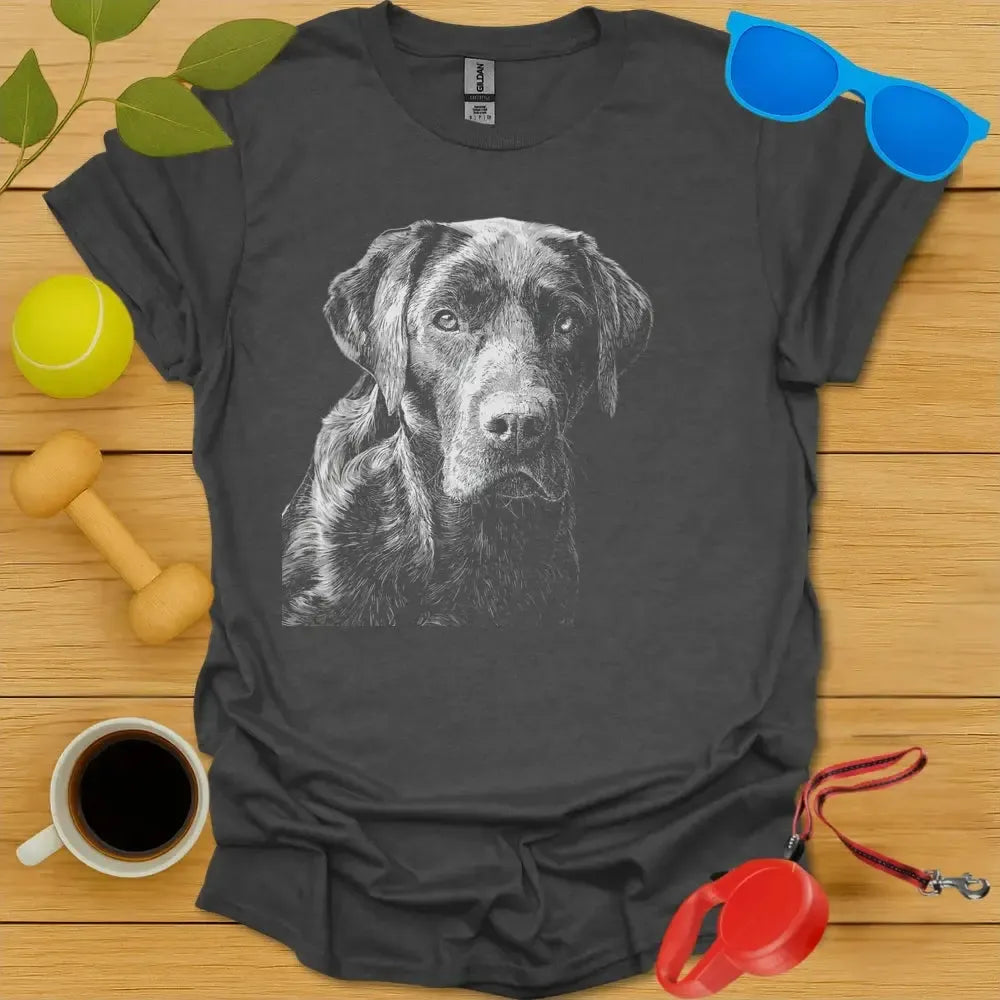 Fox Red Lab Portrait Tee