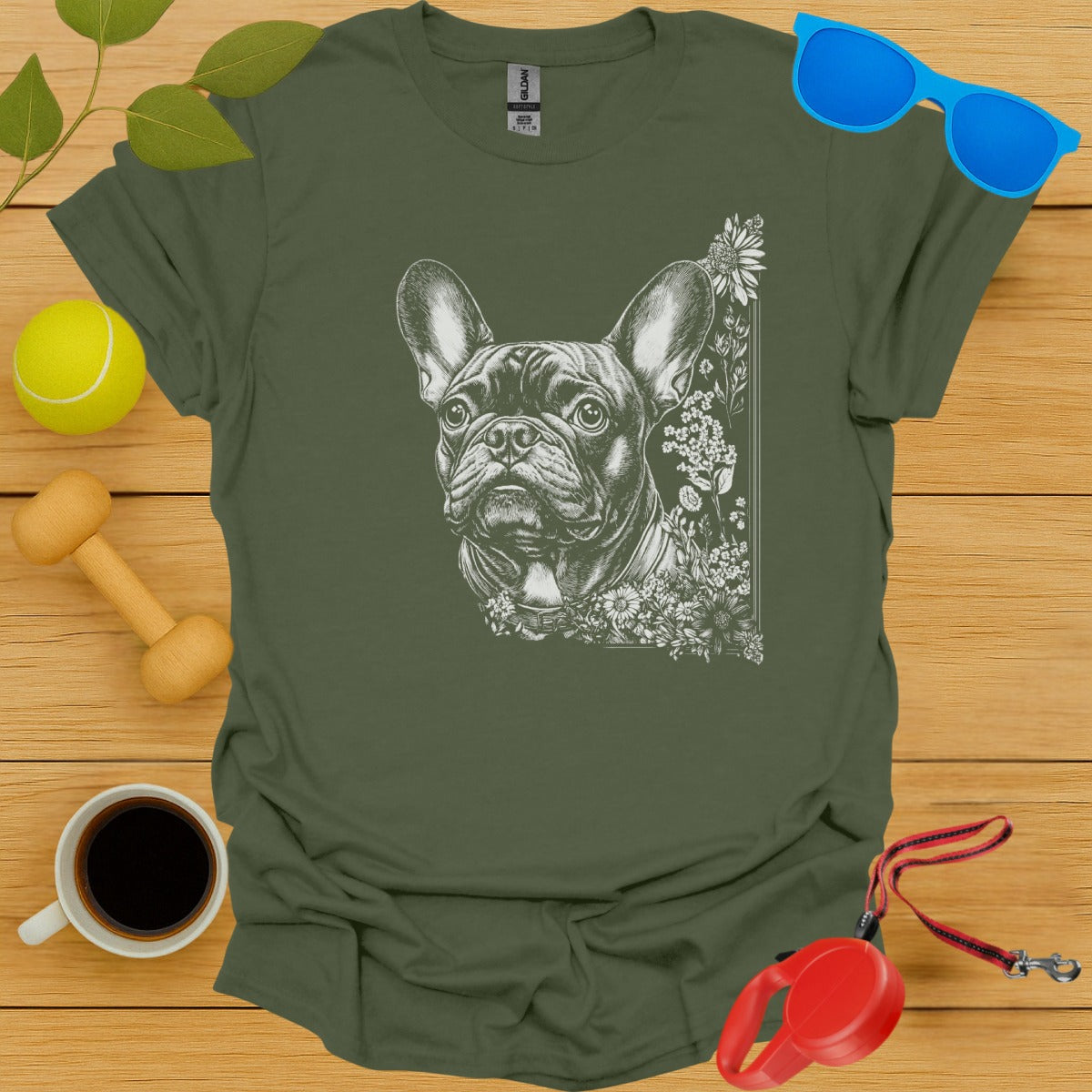 French Bulldog Garden Shirt