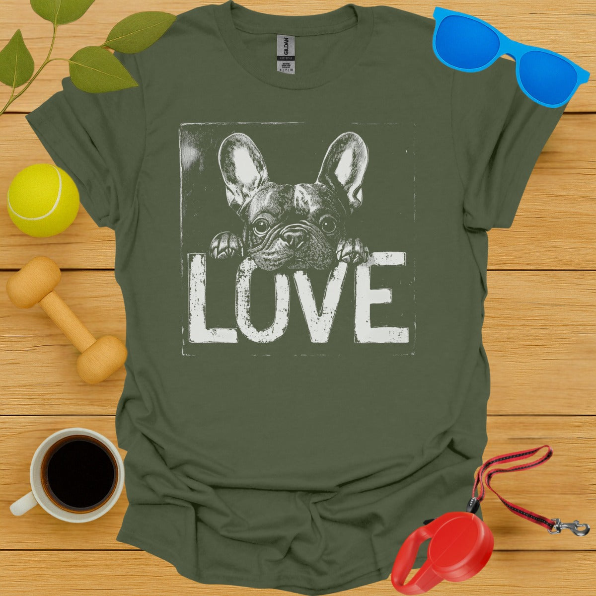 French Bulldog Love T-Shirt