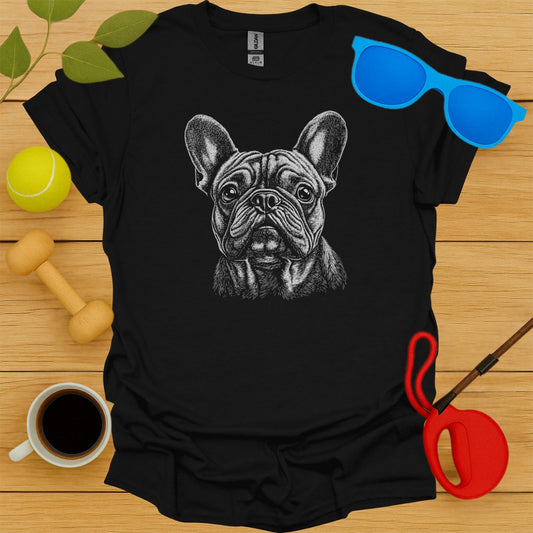French Bulldog Portrait Tee