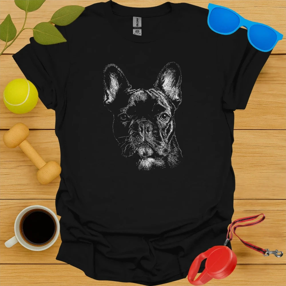 French Bulldog Portrait Tee