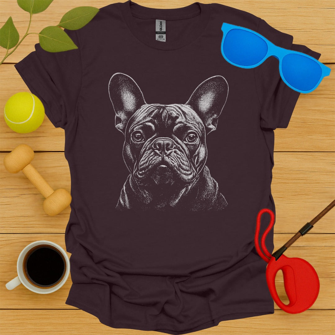 French Bulldog Portrait Tee