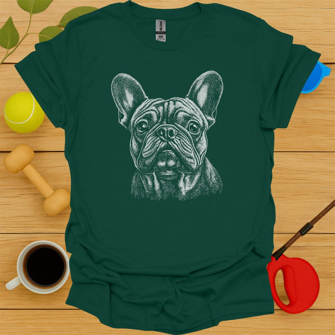 French Bulldog Portrait Tee