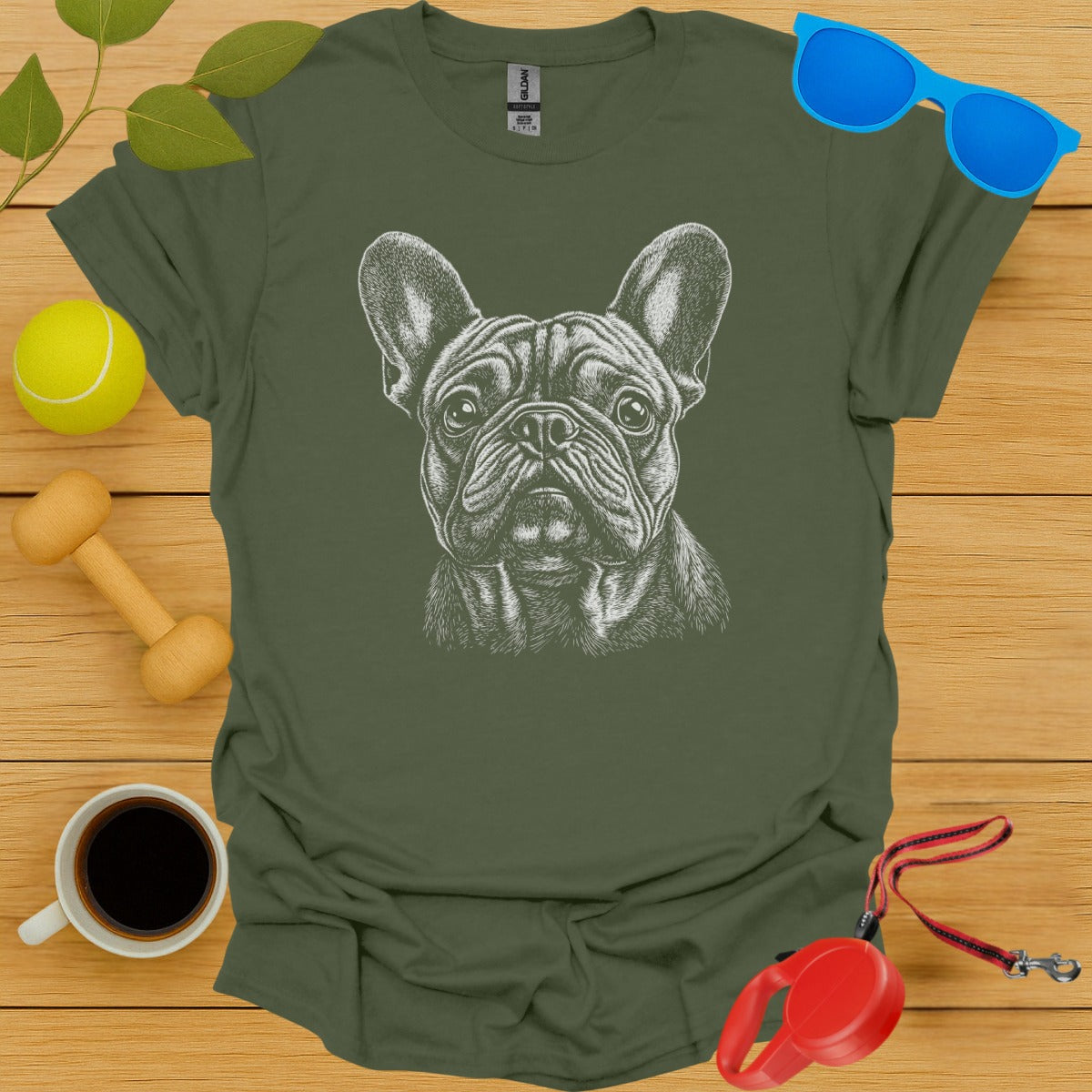 French Bulldog Portrait Tee