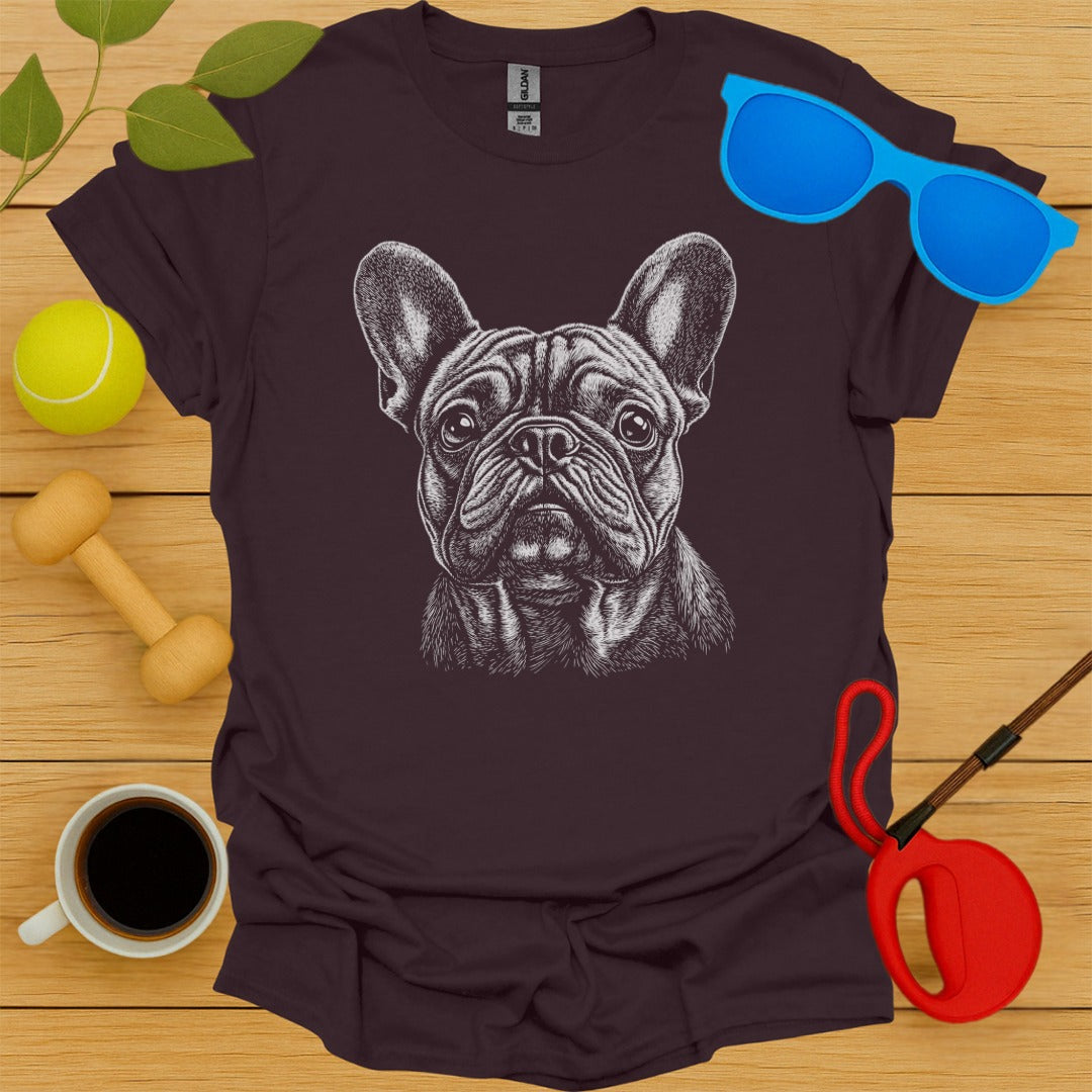 French Bulldog Portrait Tee