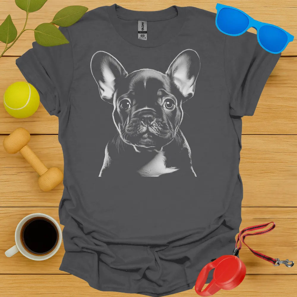 French Bulldog Puppy Portrait Tee
