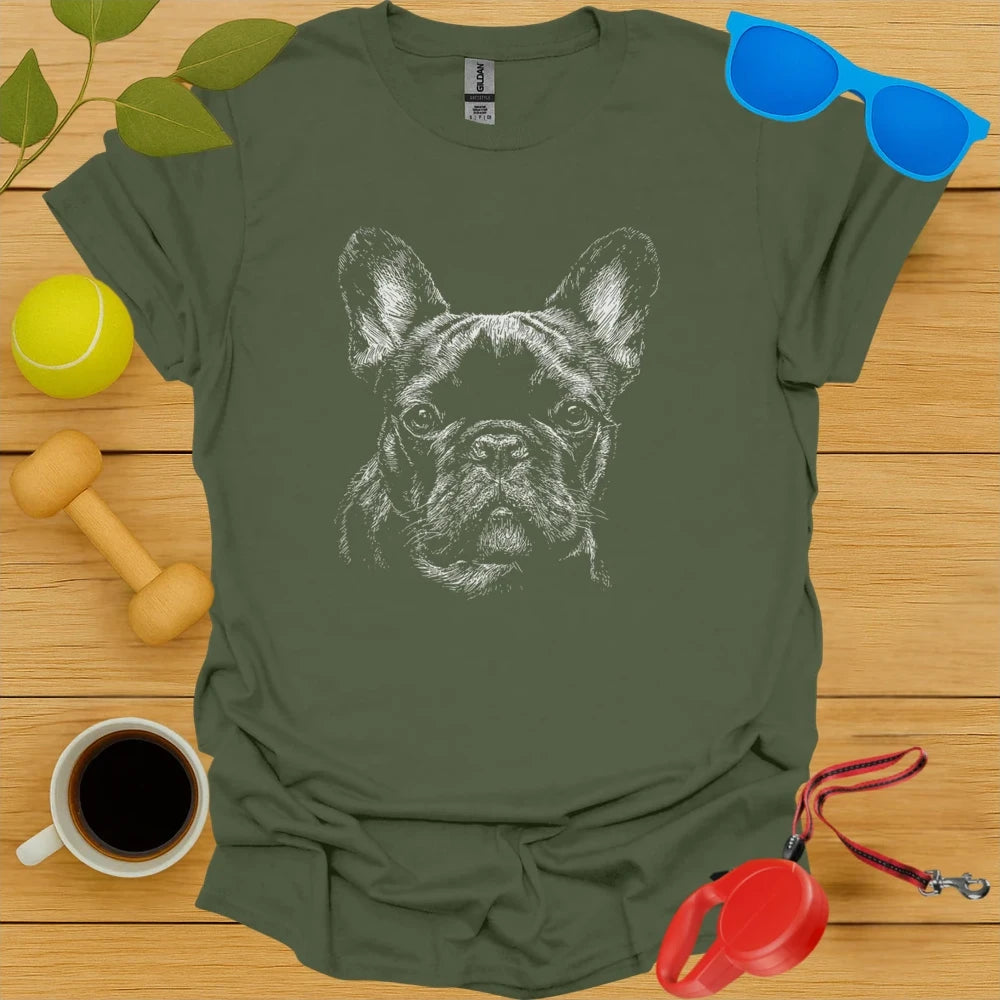 French Bulldog Sketch Tee