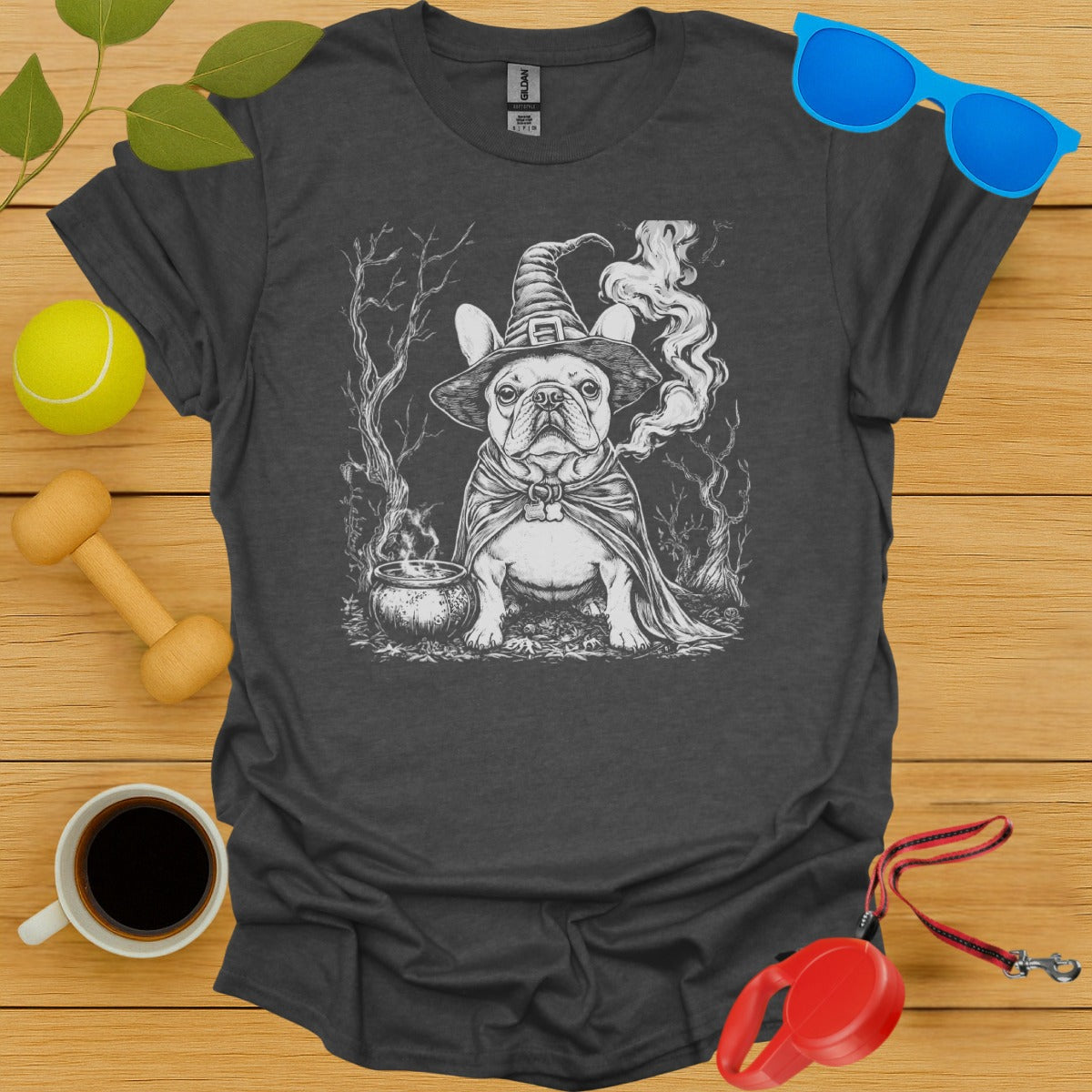 French Bulldog Witch Tee
