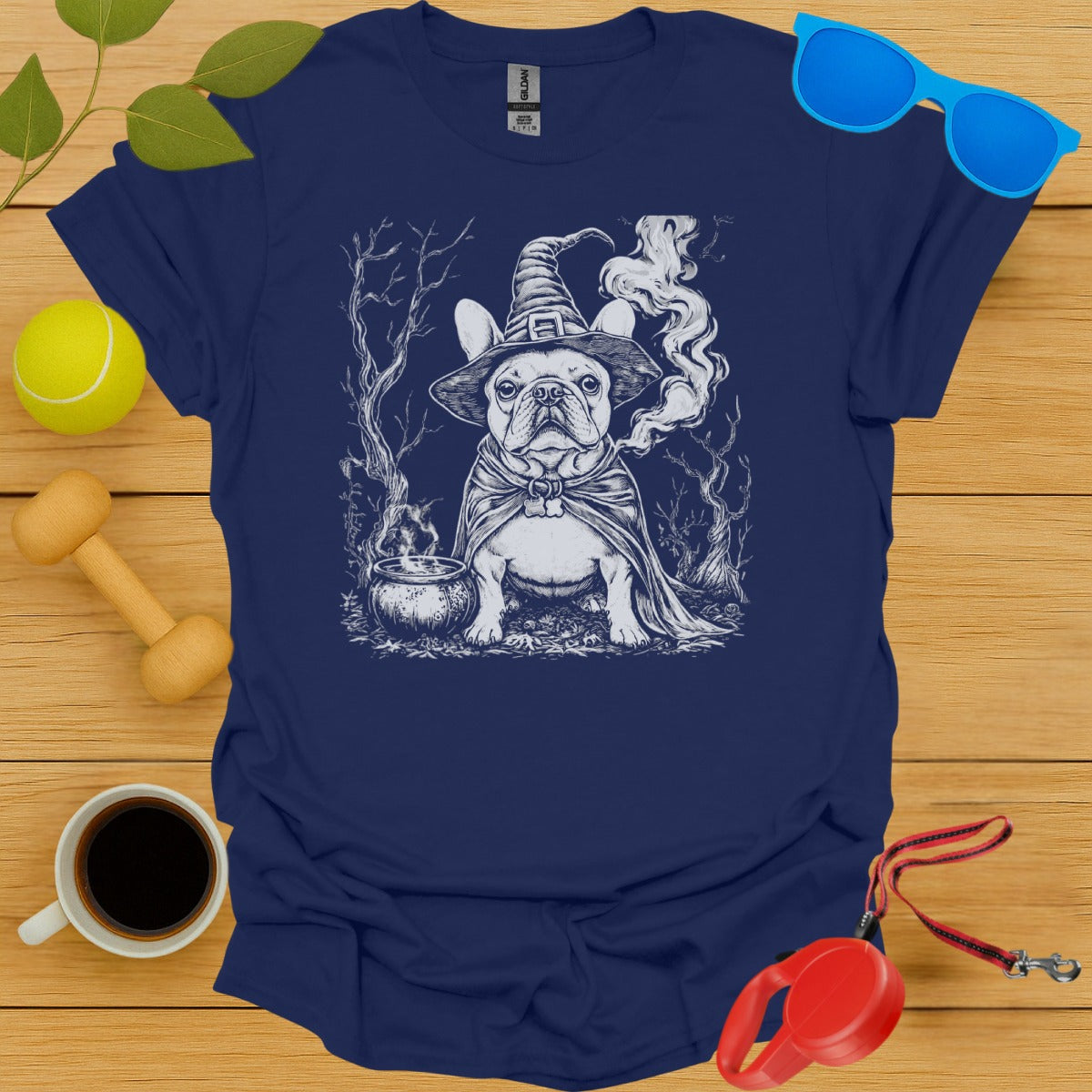 French Bulldog Witch Tee
