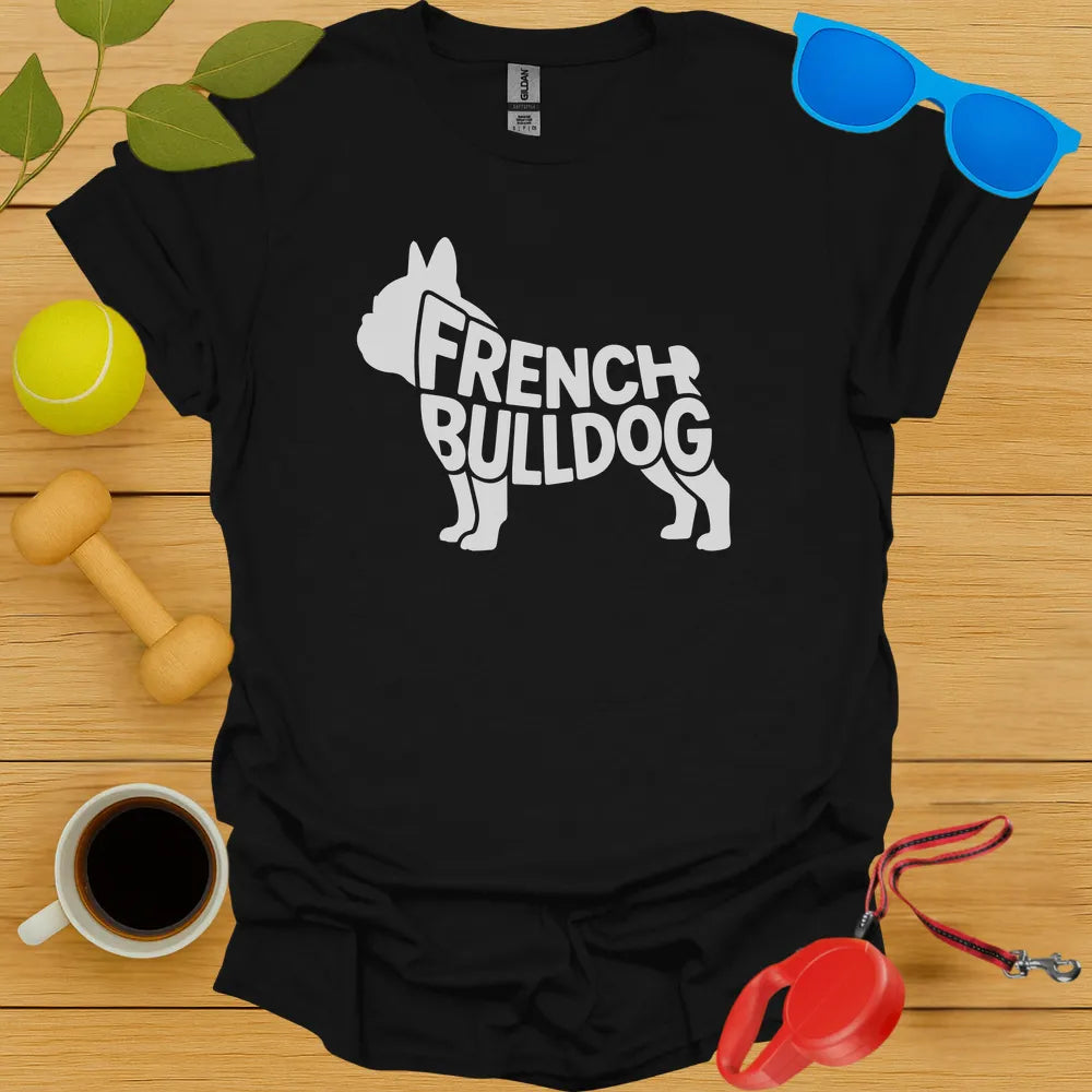 Frenchie Typography Tee