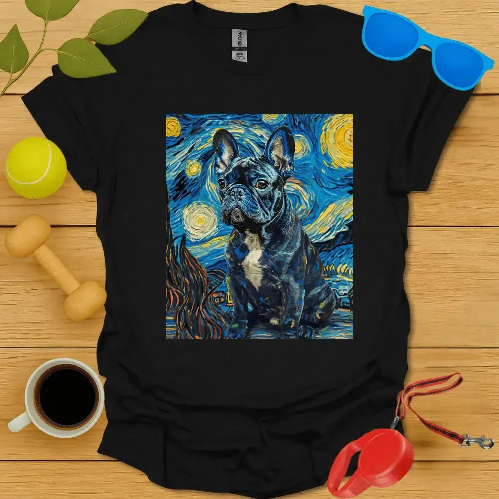 Frenchie Van Gogh Tee