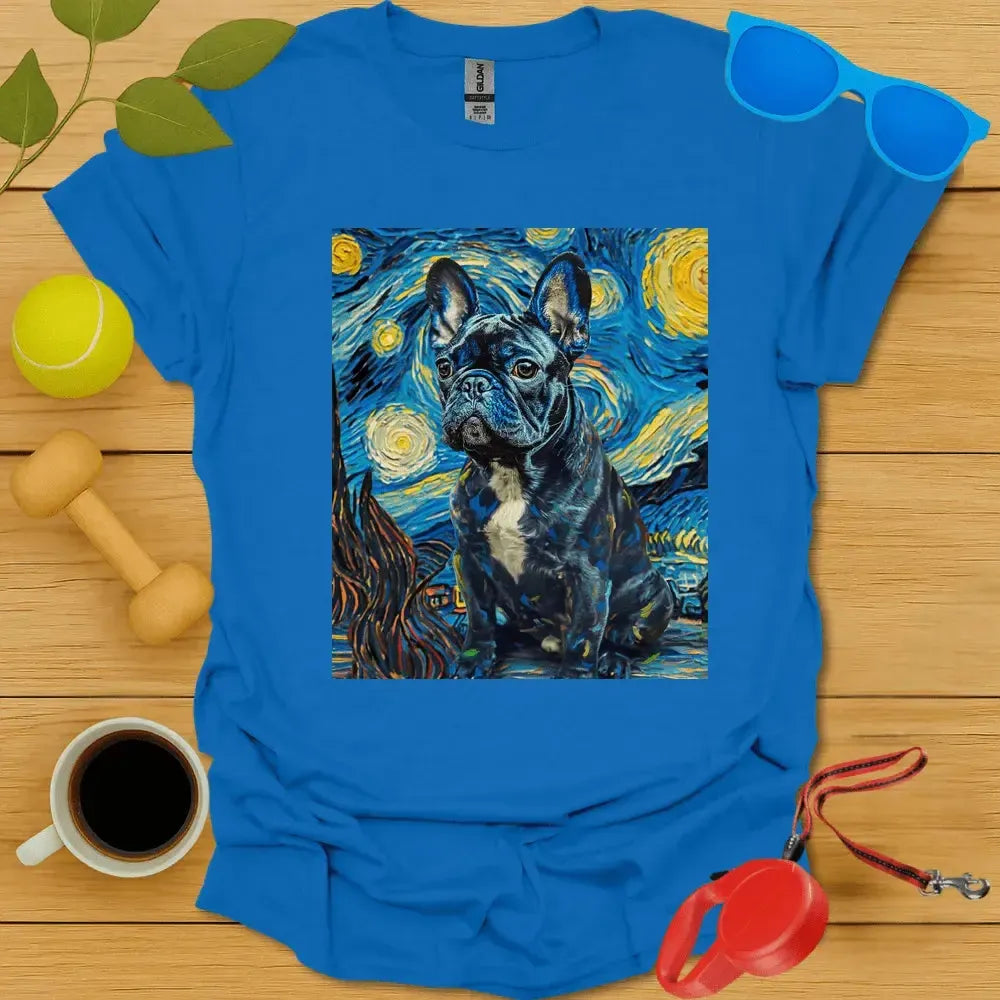 Frenchie Van Gogh Tee