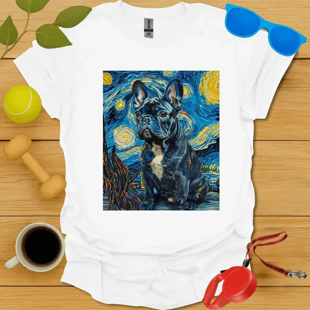 Frenchie Van Gogh Tee