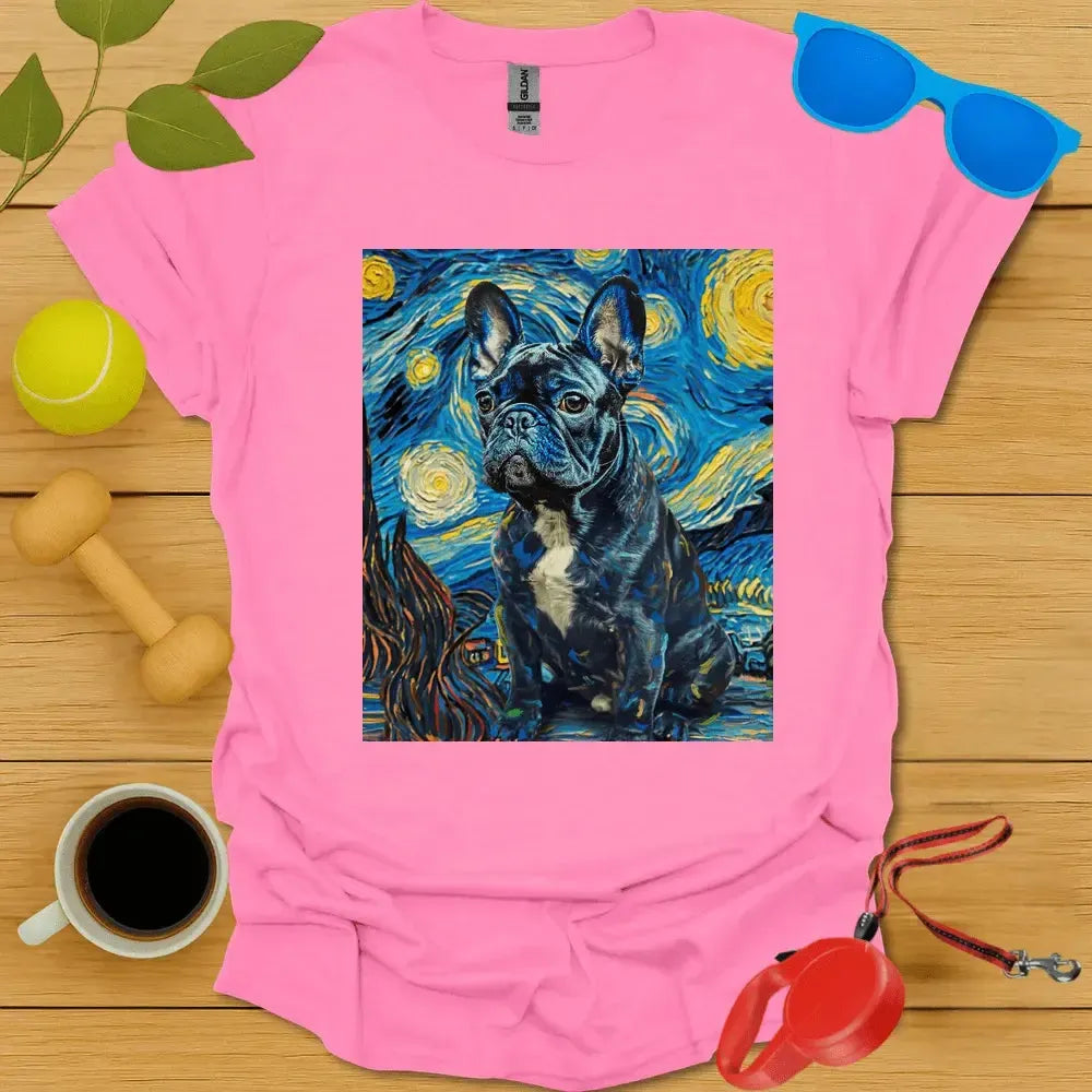 Frenchie Van Gogh Tee