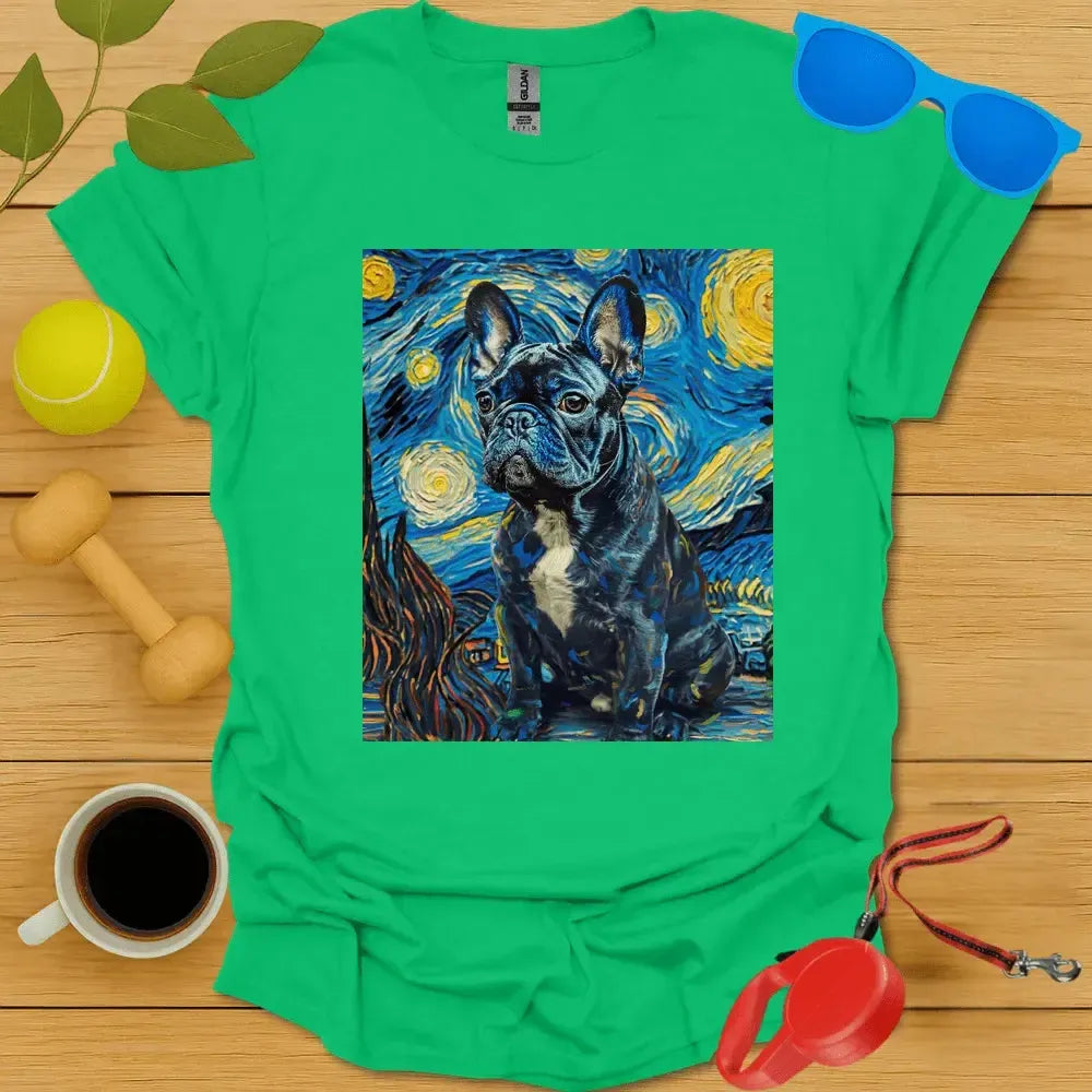 Frenchie Van Gogh Tee