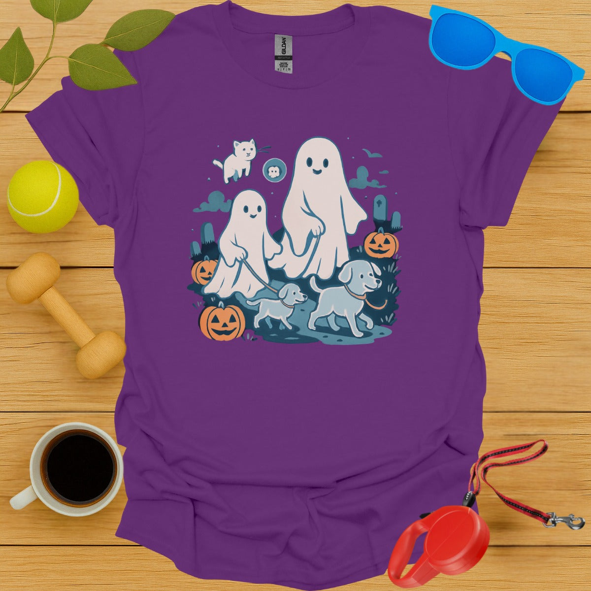 Cute Halloween Family Ghosts Graphic T-Shirt product