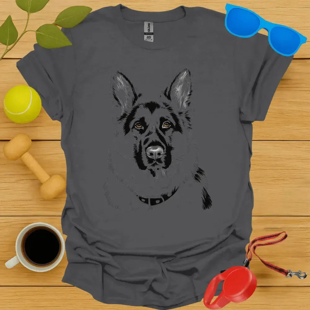 German Shepard Monochrome Tee