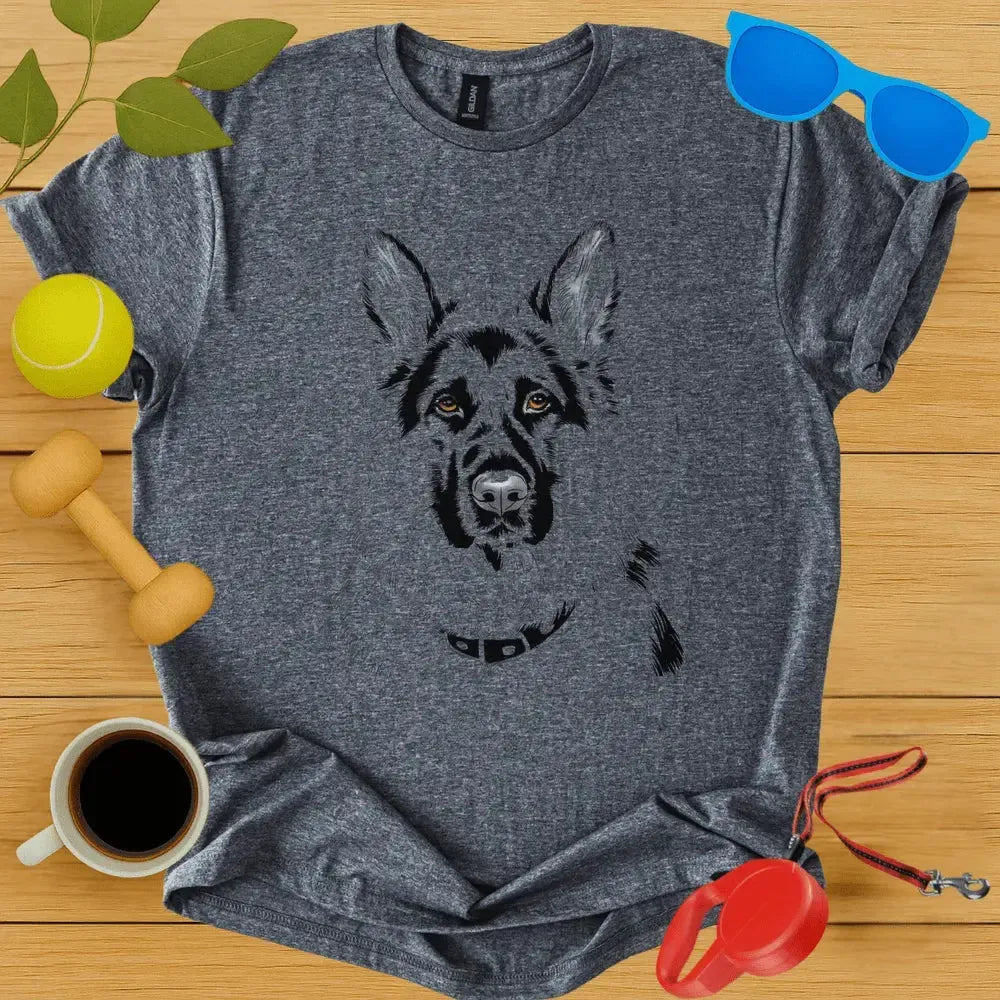 German Shepard Monochrome Tee