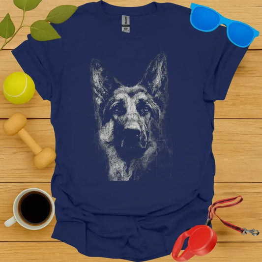 German Shepard Sketch Tee