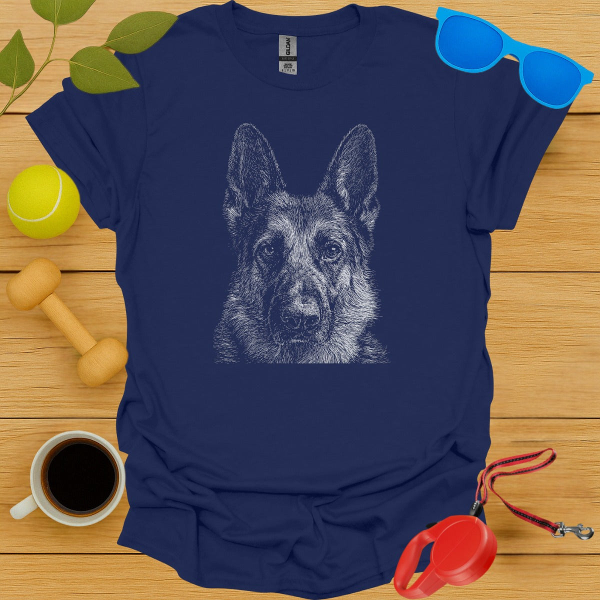 German Shepherd Dog Graphic T-shirt product type