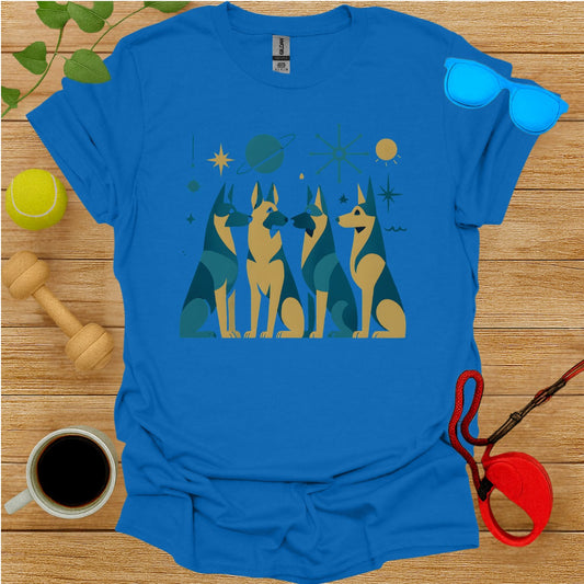 Stylish Graphic Dog-Themed Tee for Dog Lovers