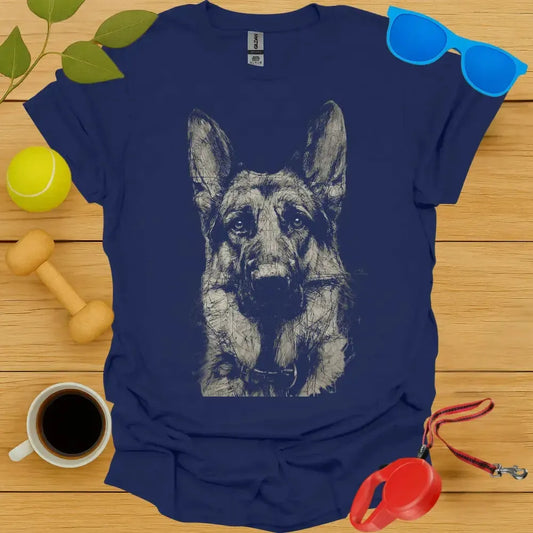 German Shepherd Sketch Tee