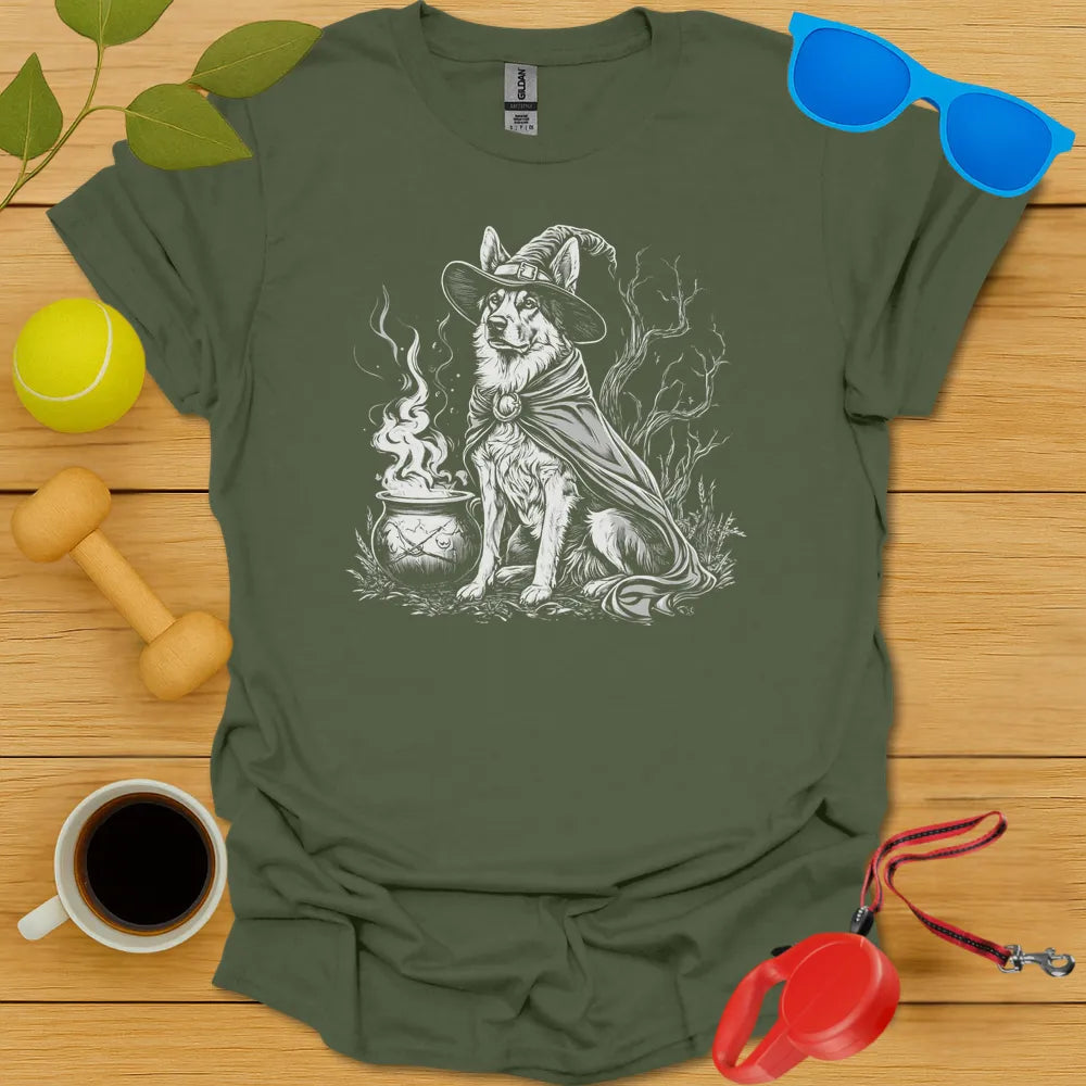 German Shepherd Witch Tee