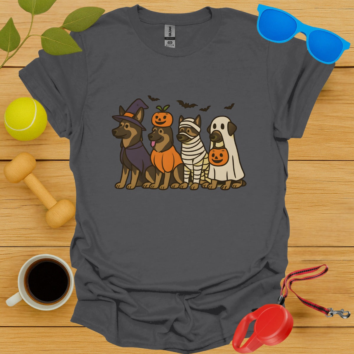 Halloween Dogs Graphic Tee for Animal Lovers product