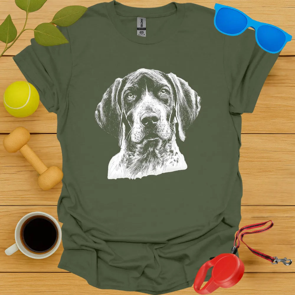 German Shorthaired Pointer Monochrome Tee