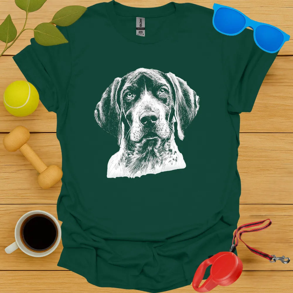 German Shorthaired Pointer Monochrome Tee