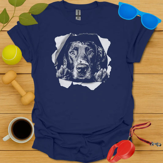 German Shorthaired Pointer Peaking T-Shirt