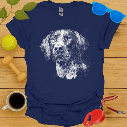 German Shorthaired Pointer Portrait Tee