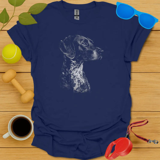 German Shorthaired Pointer Sketch T Shirt