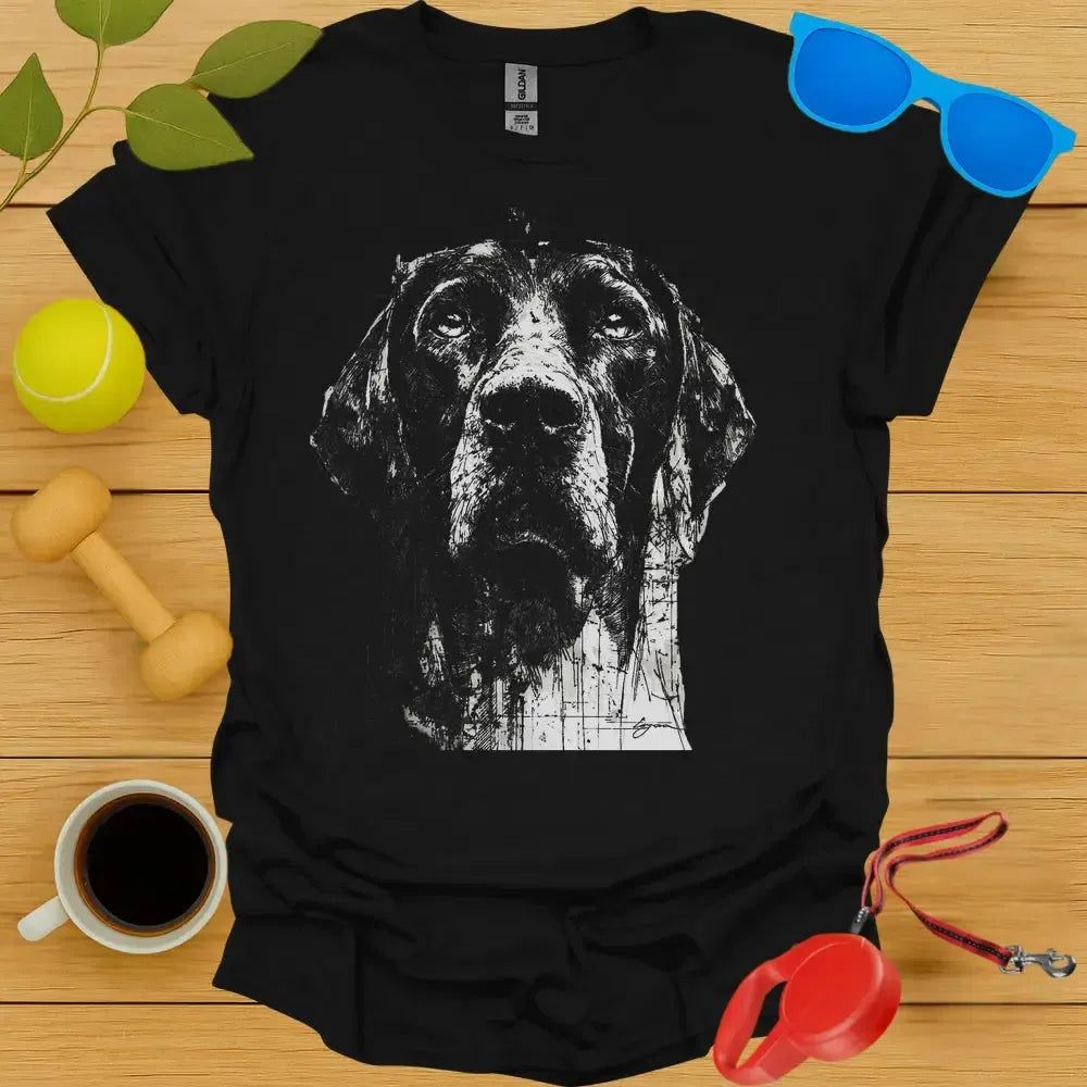 German Shorthaired Pointer Sketch Tee