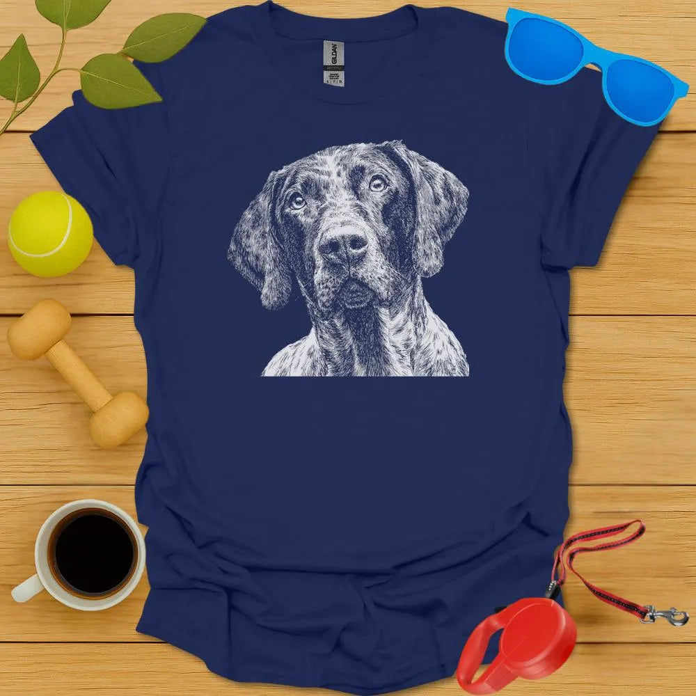 German Shorthaired Pointer Sketch Tee