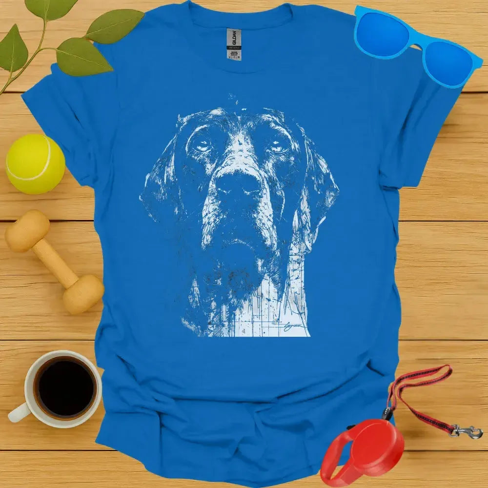 German Shorthaired Pointer Sketch Tee