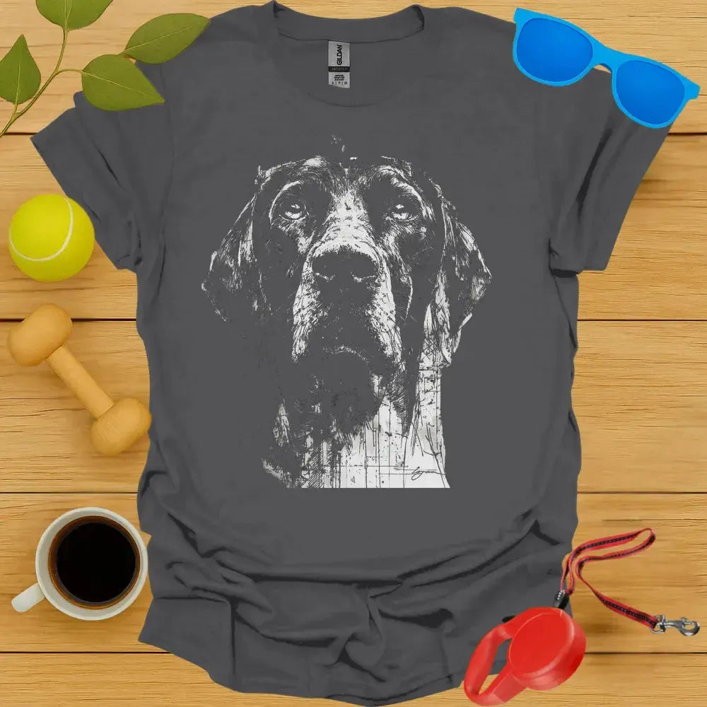 German Shorthaired Pointer Sketch Tee