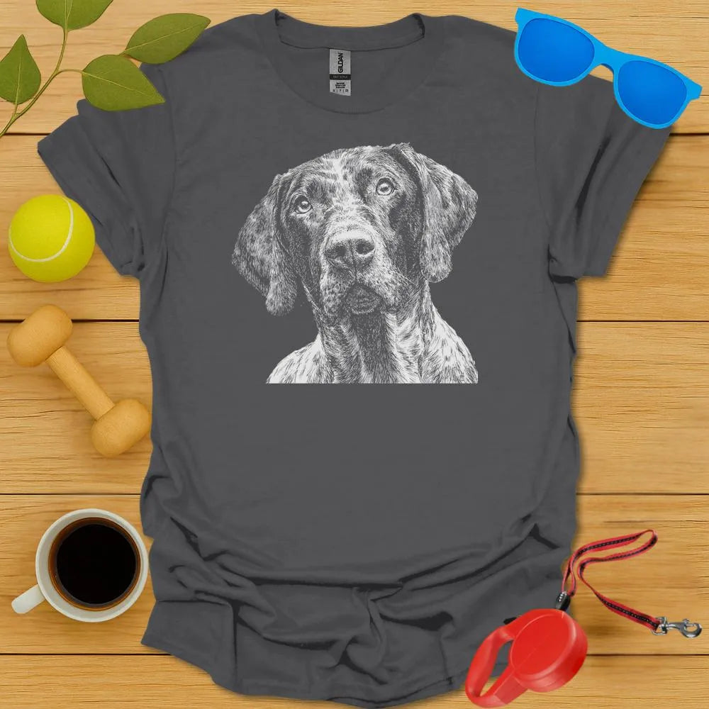 German Shorthaired Pointer Sketch Tee