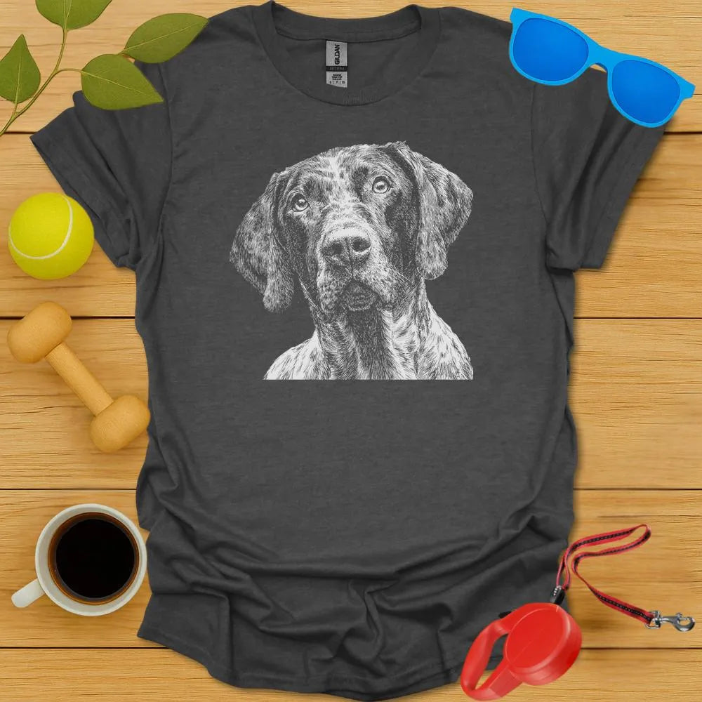 German Shorthaired Pointer Sketch Tee