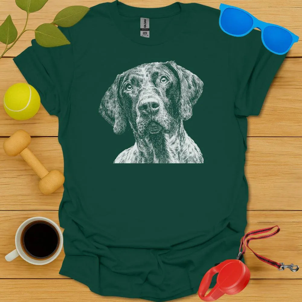 German Shorthaired Pointer Sketch Tee